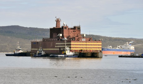 Akademik Lomonosov at Murmansk - 460 (Rosenergoatom)